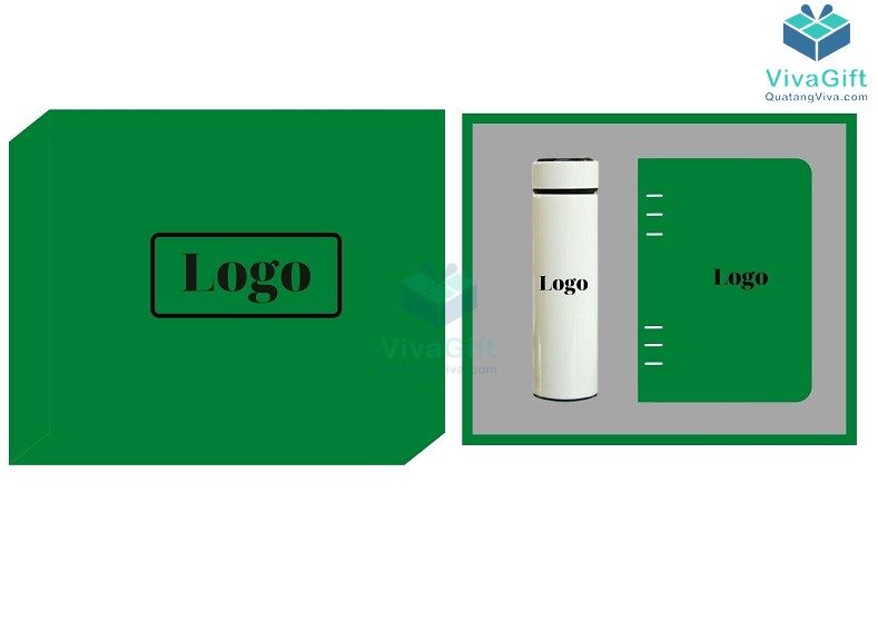 Hộp Âm Dương Đựng Bình Giữ Nhiệt Và Sổ Tay HAD08 8