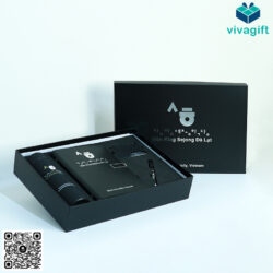 Set Quà Sổ Bình Bút Namecard GS117_vivagift