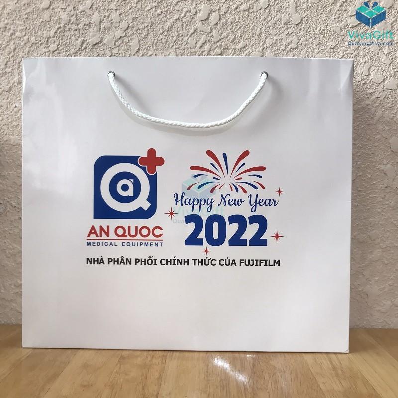 Túi Giấy Đựng Set Quà Tặng Có Quai Xách In Logo TG04 12