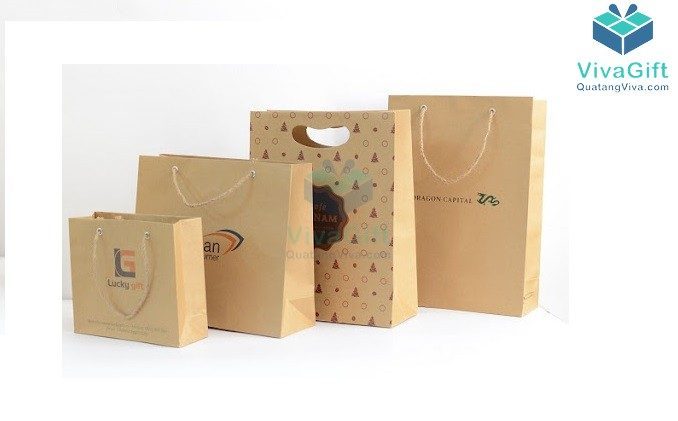 Túi Giấy Đựng Set Quà Tặng Có Quai Xách In Logo TG04 15