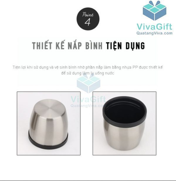Bình Giữ Nhiệt Lock&Lock 500ml LHC1430 Vienna In Logo 4
