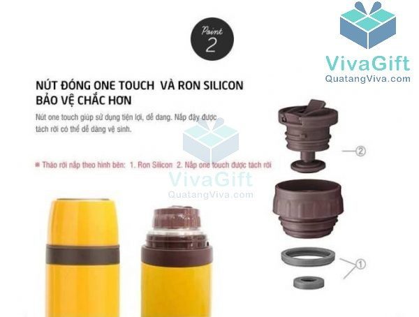 Bình Giữ Nhiệt Lock&Lock LHC1448 700ml City Vacuum Bottle Montreal 1
