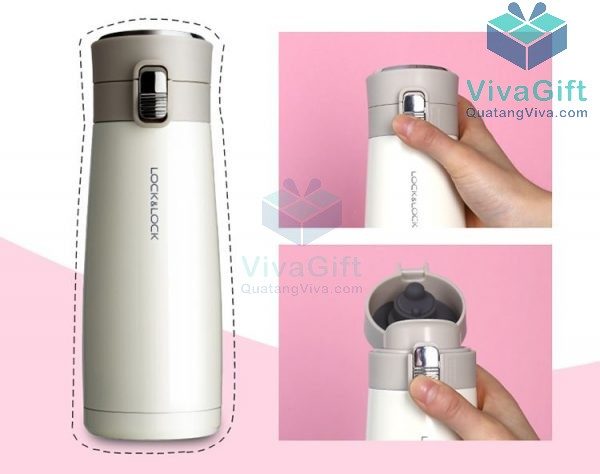 Bình Giữ Nhiệt Lock&Lock LHC3246 450ml Macaron I.d Tumbler Khắc Tên 8