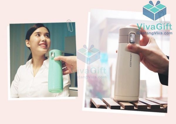 Bình Giữ Nhiệt Lock&Lock LHC3246 450ml Macaron I.d Tumbler Khắc Tên 4