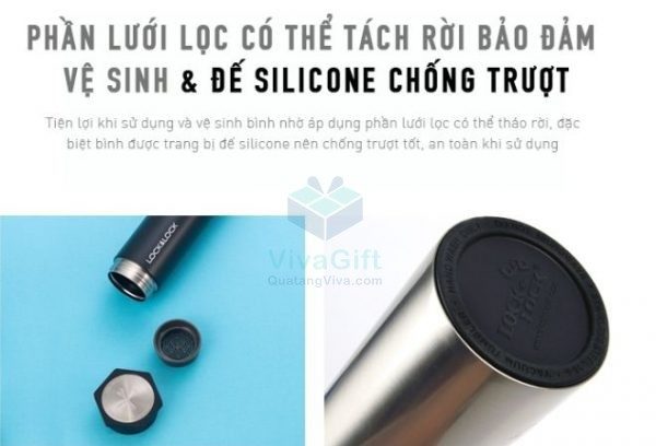 Bình Giữ Nhiệt Lock&Lock LHC4111 Hero Tumbler 350ml Khắc Tên 4