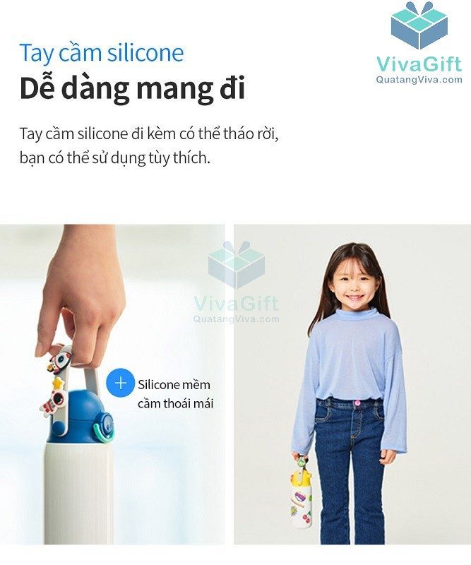 Bình Giữ Nhiệt LocknLock 350ml – LHC3283 DIY Strap Tumbler 10