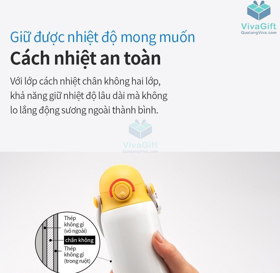 Bình Giữ Nhiệt LocknLock 350ml – LHC3283 DIY Strap Tumbler 21