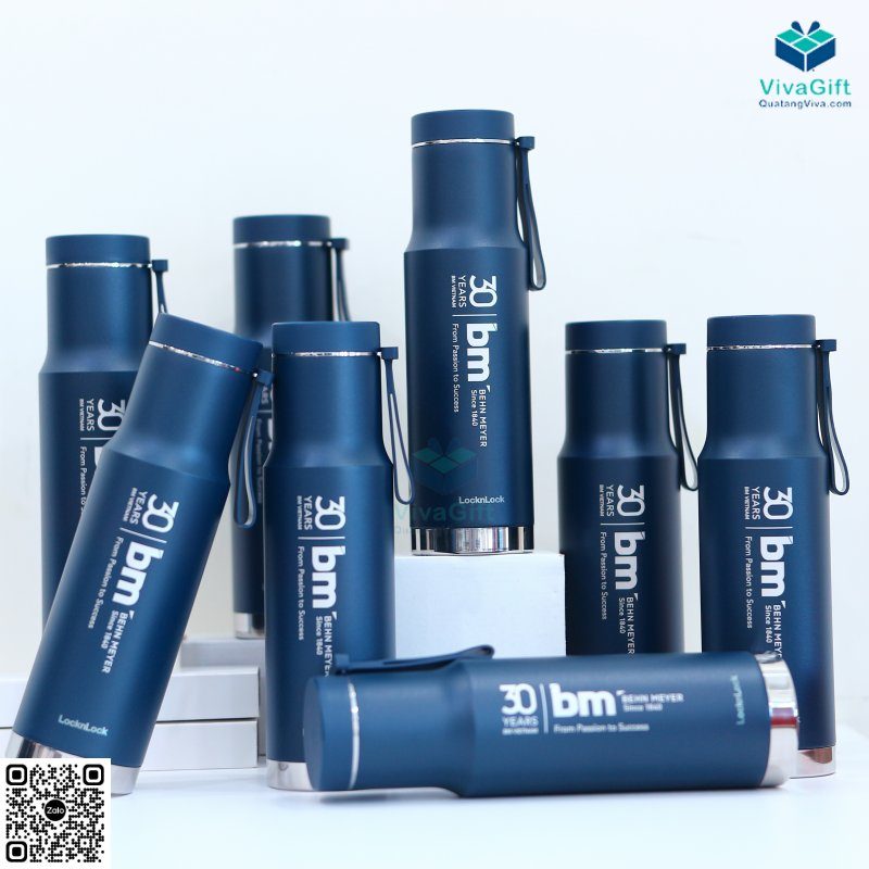 Bình Giữ Nhiệt LocknLock 620ml LHC4199 Metro Edge Tumbler In Logo, Khắc Tên 3