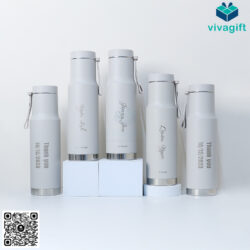Bình Giữ Nhiệt LHC4199 – ThankYou Khắc Tên – vivagift