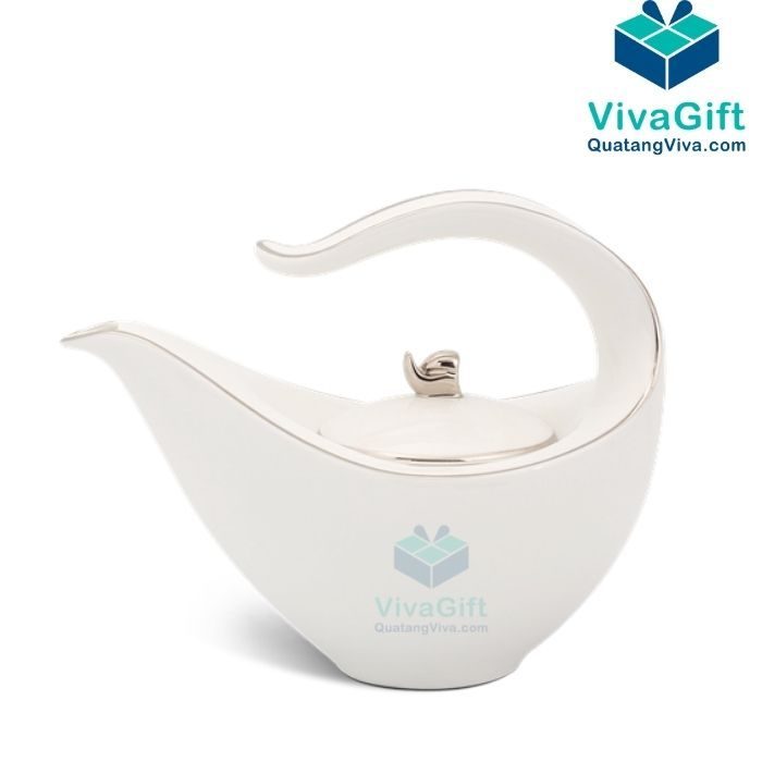 Bộ Ấm Chén Minh Long 0.45 L - Anh Vũ - Chỉ Bạch Kim 01458004303