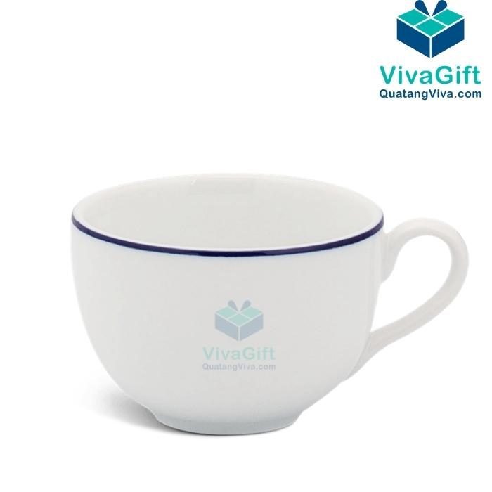 Bộ Ấm Chén Minh Long 1.1 L - Camellia - Chỉ Xanh Dương 01113802103