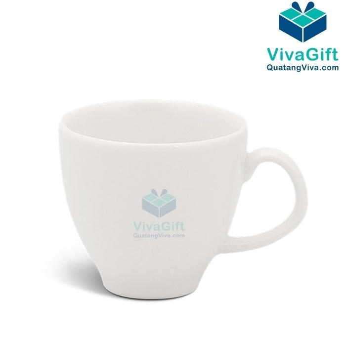 Bộ Ấm Chén Minh Long In Logo Cao 0.47 L - Anna - Trắng Ngà 68470300003