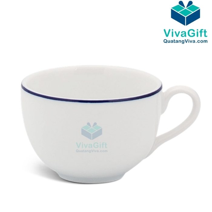 Bộ Ấm Chén Minh Long 0.8 L - Camellia - Chỉ Xanh Dương 01803802103