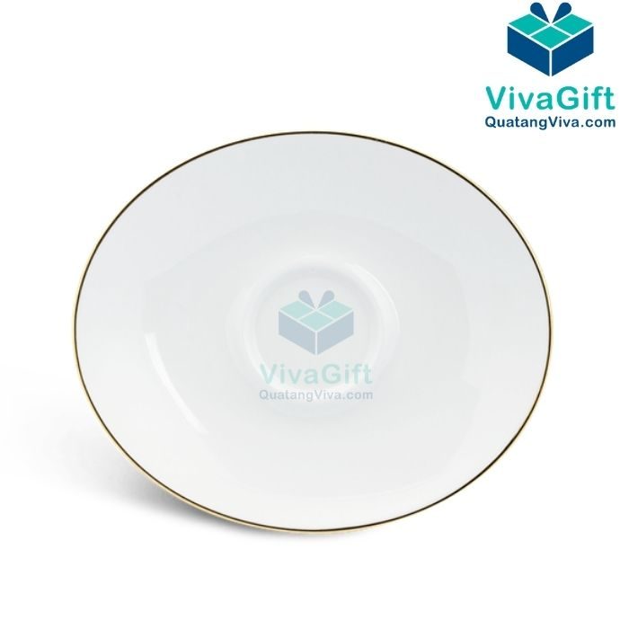 Bộ Ấm Trà Minh Long 0.47 L Cao - Anna - Chỉ Vàng 68470301403