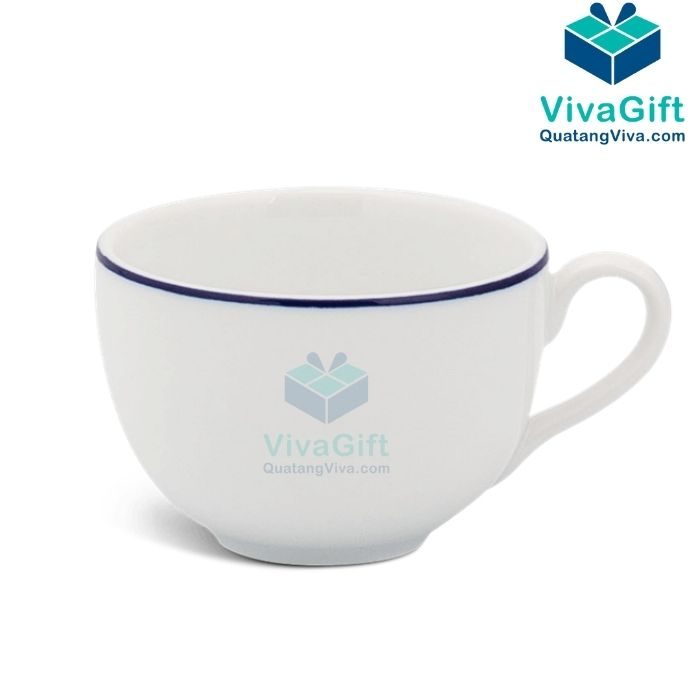 Bộ Ấm Trà Minh Long 0.5 L - Camellia - Chỉ Xanh Dương 01503802103