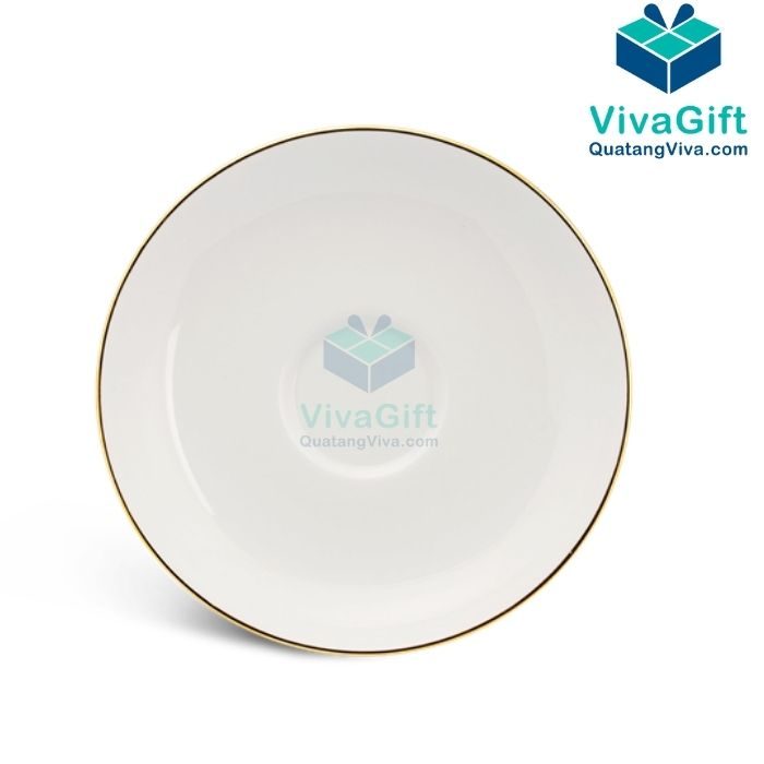 Bộ Ấm Trà Minh Long 0.8 L - Camellia - Chỉ Vàng 01803801403