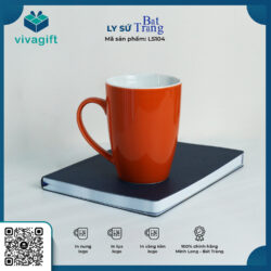 Ly Sứ Trắng Thóp S1 In Logo Theo Yêu Cầu LS104 – Quatangviva.com