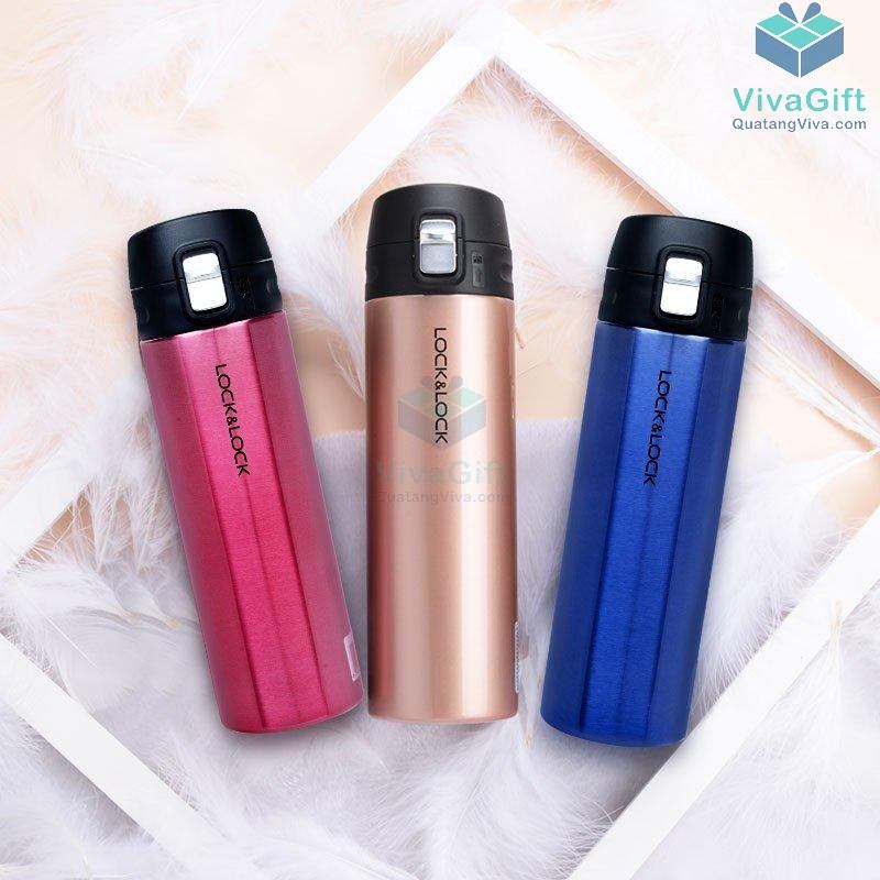 Bình Giữ Nhiệt Lock&Lock Feather Light LHC3220 500ml In Logo 22