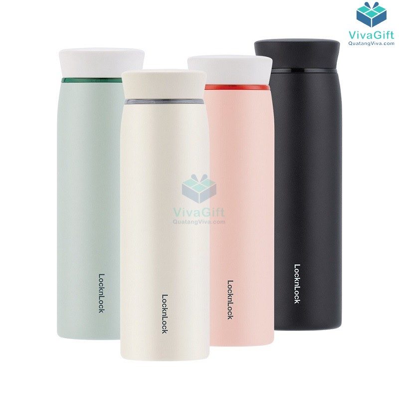 Bình Giữ Nhiệt Lock&Lock Feather Light Ring LHC4244 460ml In Logo 9
