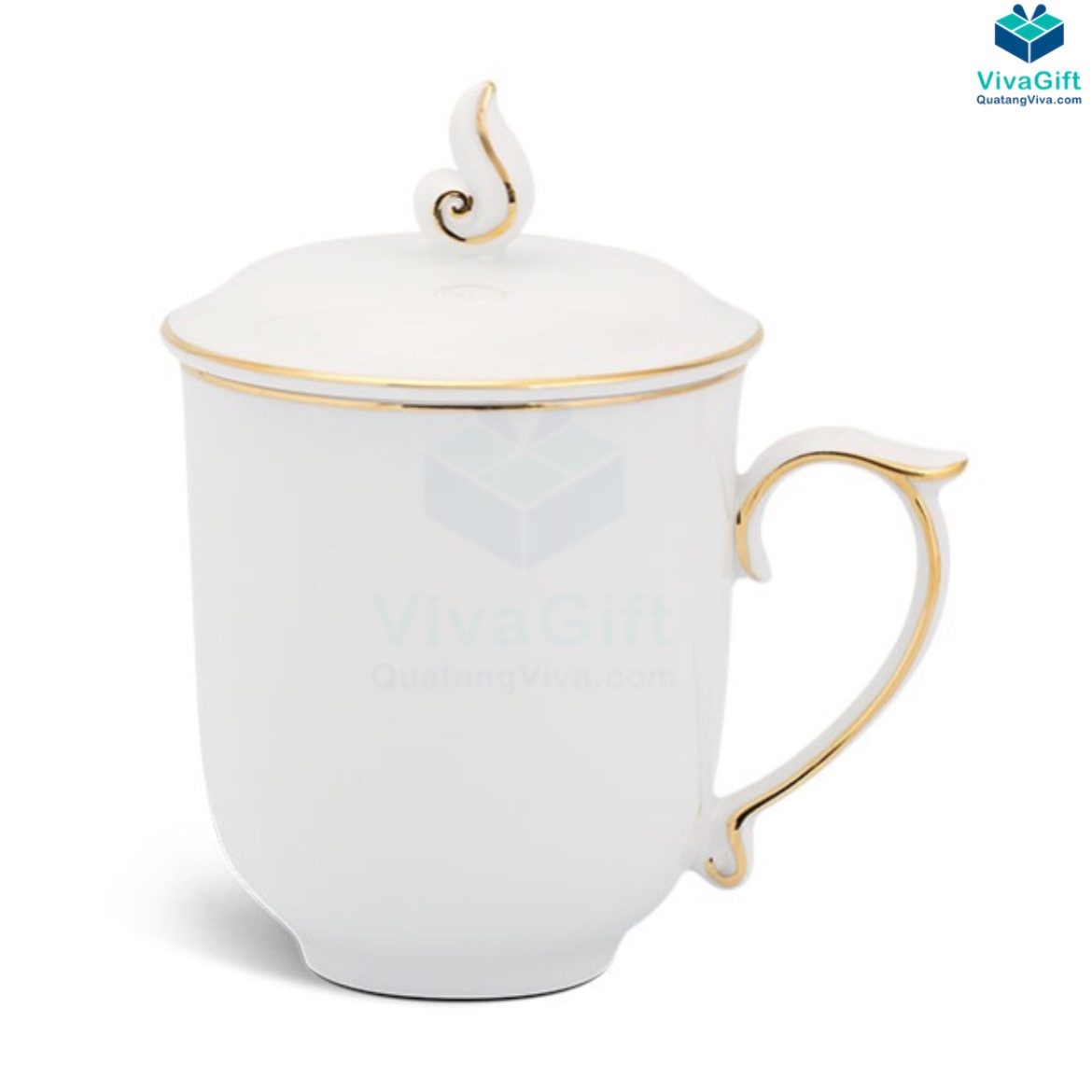 Cung Cấp Ly Sứ Có Nắp Đậy In Logo Làm Quà Tặng - Giá Rẻ Bất Ngờ 6