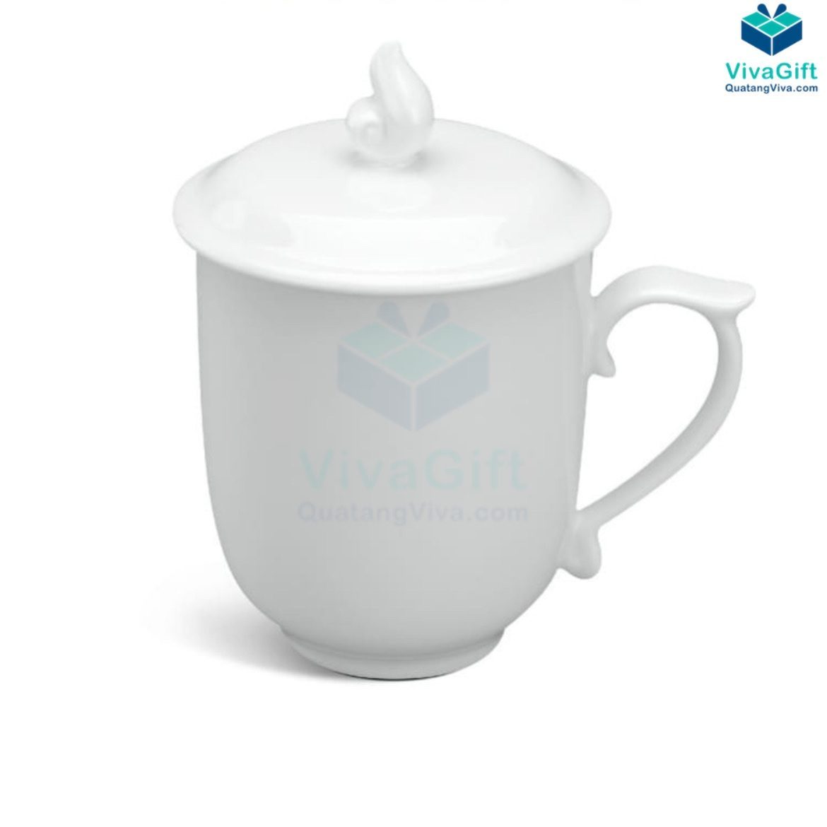 Cung Cấp Ly Sứ Có Nắp Đậy In Logo Làm Quà Tặng - Giá Rẻ Bất Ngờ 2