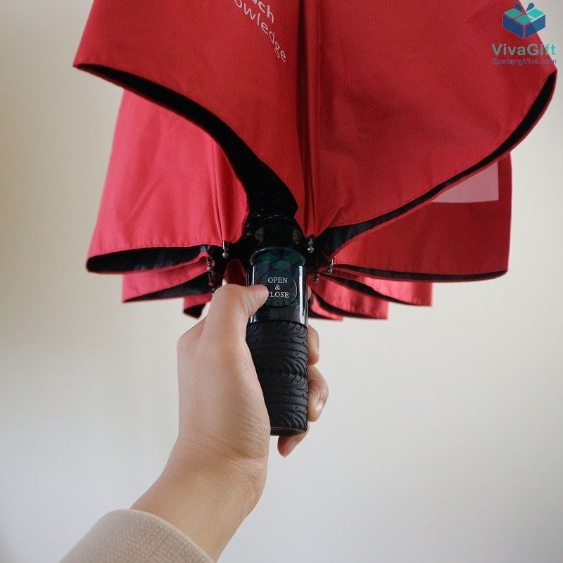 Ô Cầm Tay Gấp 3 Tự Động 2 Chiều 10 Kèo R=58cm D041 20