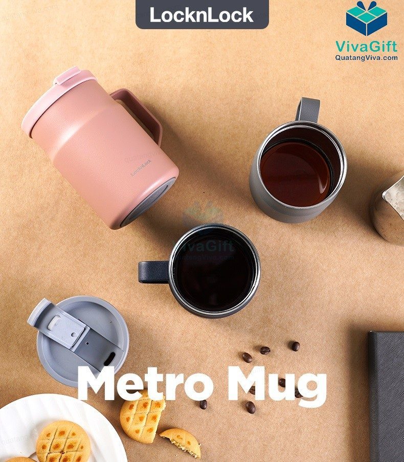 Ca Giữ Nhiệt Lock&Lock 475ml Metro Mug LHC4263 Khắc Tên 3