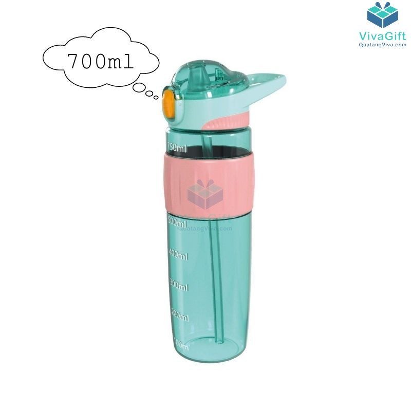Bình Nước Nhựa La Fonte 003322 700ml In Logo