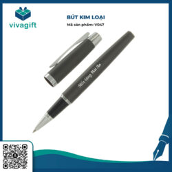 Bút Kim Loại Nắp Đậy Khắc Tên V028 – Quà Tặng Viva