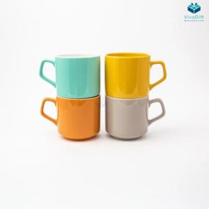 Ly Sứ Dong Hwa Bello Cup HCC080 270ml Bộ 4 Ly