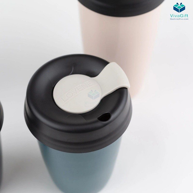 Ly Sứ Dong Hwa Ceramic Tumbler 480ml In Logo