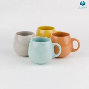 Ly Sứ Dong Hwa Glee Coffee Mug Set 250ml MC003 4pcs/1set