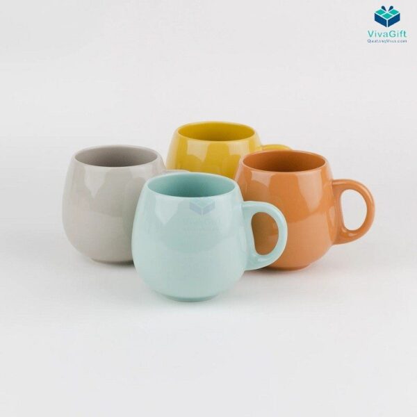 Ly Sứ Dong Hwa Glee Coffee Mug Set 250ml MC003 4pcs/1set