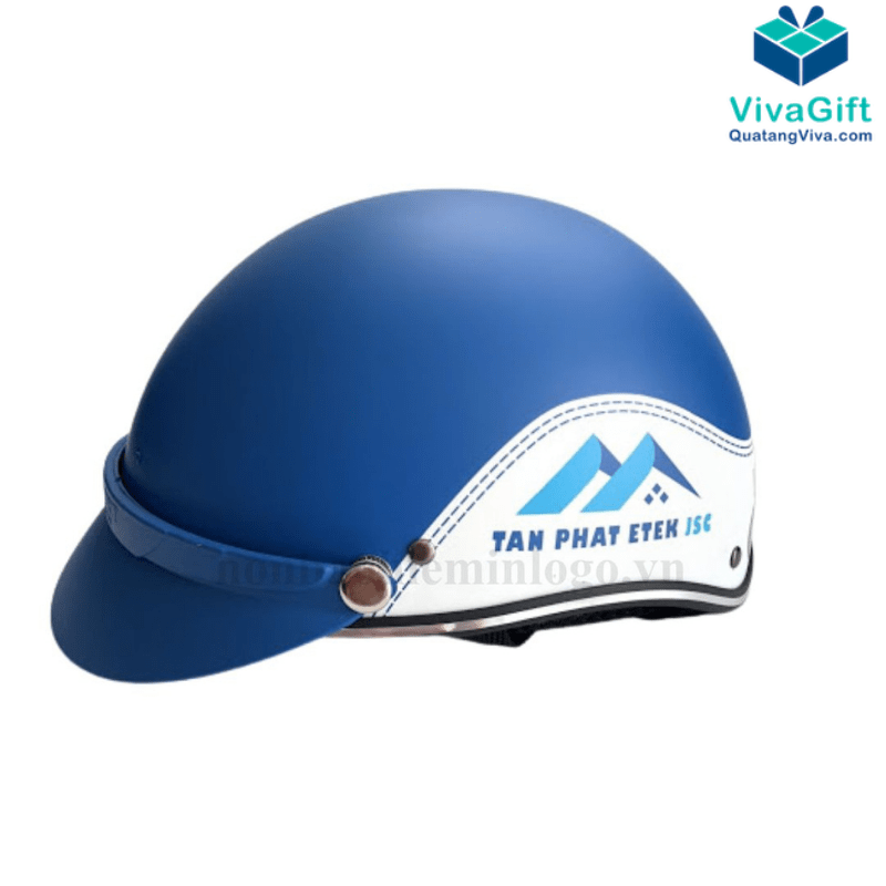# Mũ bảo hiểm nửa đầu BH010 In Logo Làm Quà Tặng