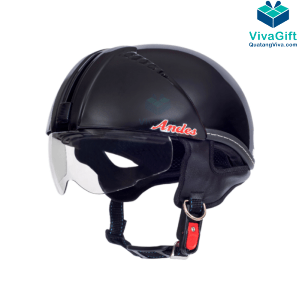 # Mũ Bảo Hiểm Nửa Đầu Giấu Mũ BH015 In Logo Theo Yêu Cầu