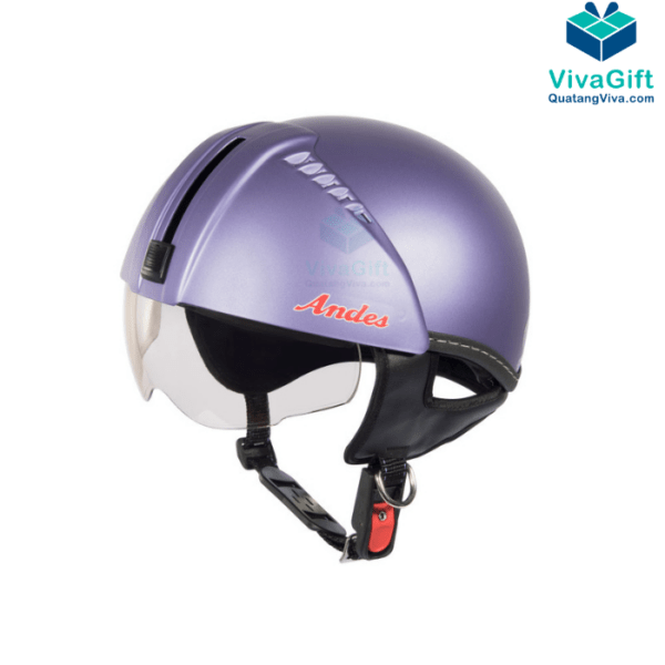 # Mũ Bảo Hiểm Nửa Đầu Giấu Mũ BH015 In Logo Theo Yêu Cầu