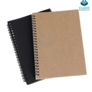 Sổ Tay Lò Xo SLX01 In Logo Theo Yêu Cầu