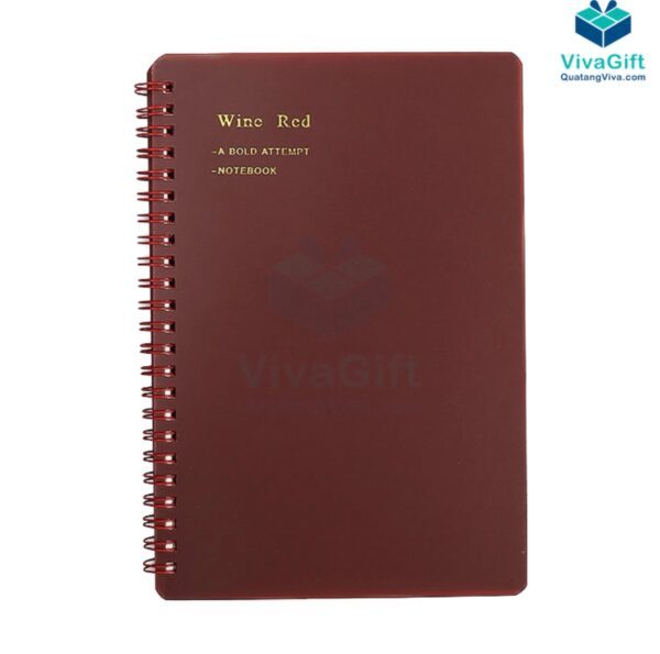 Sổ Tay Lò Xo SLX03 In Logo Theo Yêu Cầu
