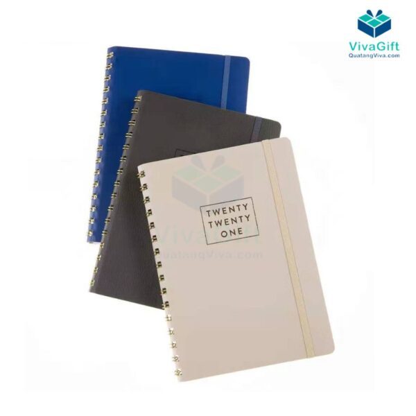 Sổ Tay Lò Xo SLX04 In Logo Theo Yêu Cầu