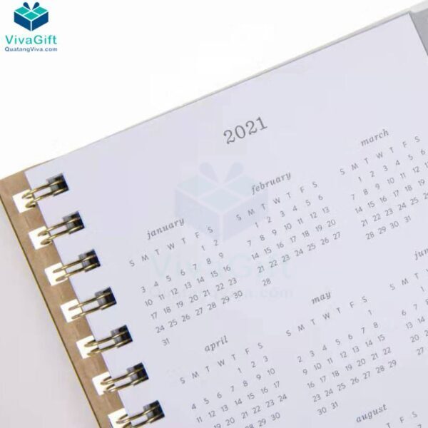 Sổ Tay Lò Xo SLX04 In Logo Theo Yêu Cầu