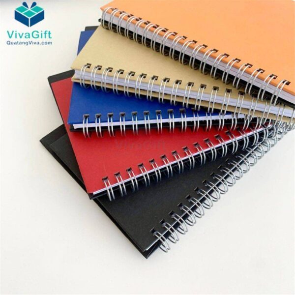 Sổ Tay Lò Xo SLX05 In Logo Theo Yêu Cầu