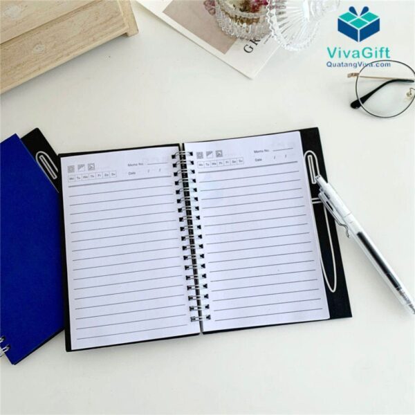 Sổ Tay Lò Xo SLX05 In Logo Theo Yêu Cầu