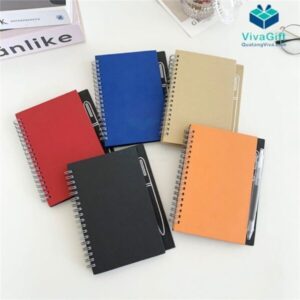 Sổ Tay Lò Xo SLX05 In Logo Theo Yêu Cầu