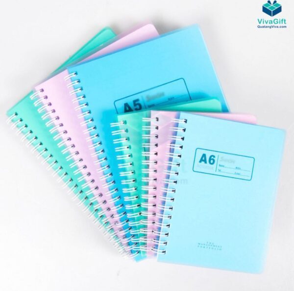 Sổ Tay Lò Xo SLX10 In Logo Theo Yêu Cầu