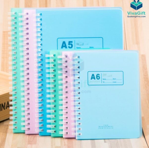 Sổ Tay Lò Xo SLX10 In Logo Theo Yêu Cầu