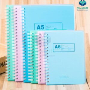 Sổ Tay Lò Xo SLX10 In Logo Theo Yêu Cầu