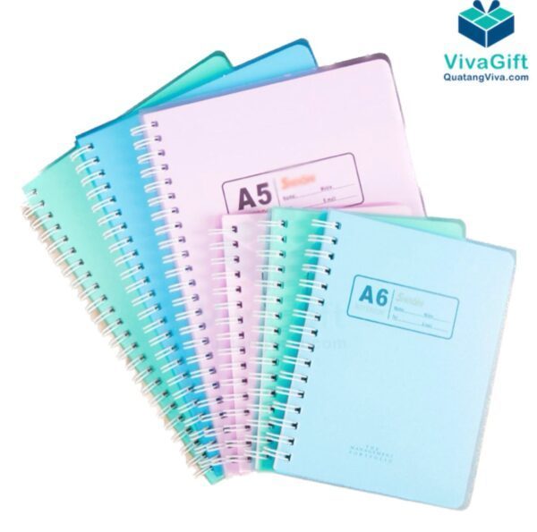 Sổ Tay Lò Xo SLX10 In Logo Theo Yêu Cầu