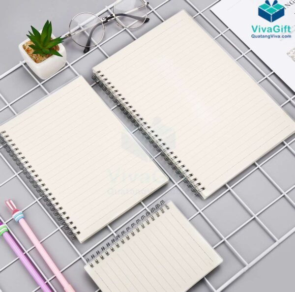 Sổ Tay Lò Xo SLX11 In Logo Theo Yêu Cầu