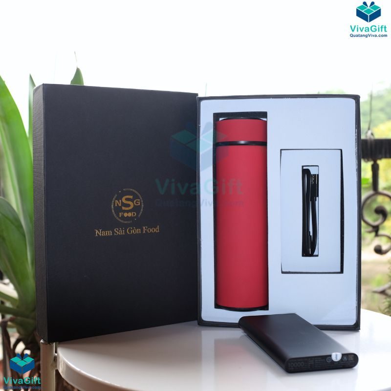 Hộp Âm Dương Đựng Bình Giữ Nhiệt + Sạc Dự Phòng HAD12 (2)