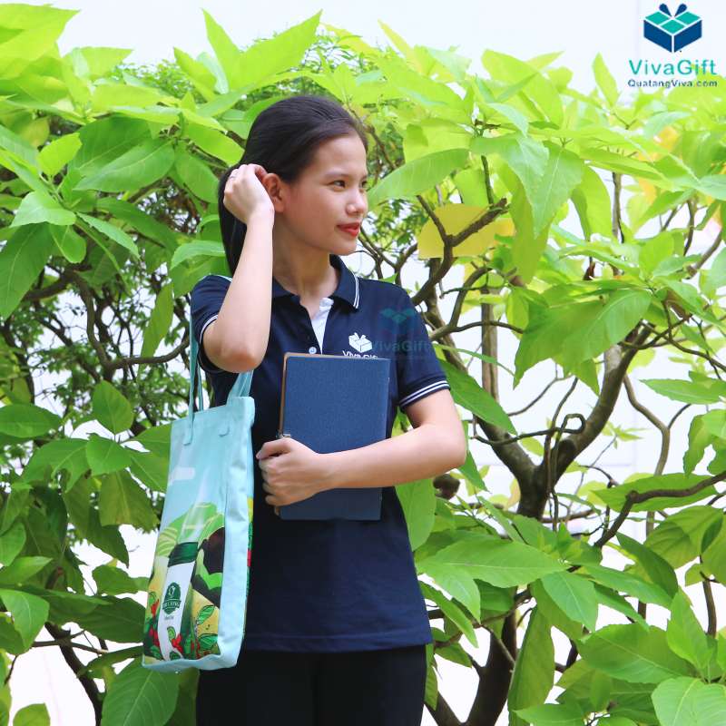 Túi Canvas In Logo Phúc Long Dạng Hộp TVC06-1 (10)